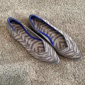 Rothy’s Gray Zebra Point